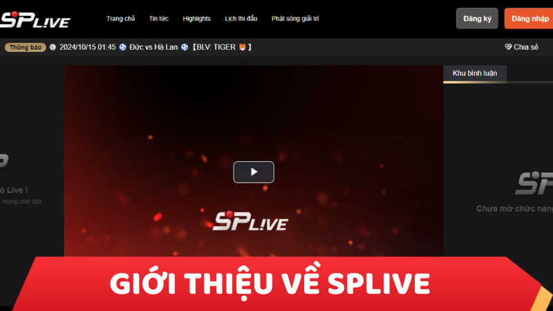 Giới thiệu về SPlive 